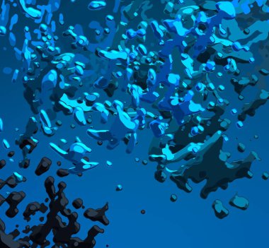 Soyut arka plan sanatı. 3 boyutlu illüstrasyon. Tuvalde fırça darbeleri. Çok renkli arkaplan. Çağdaş sanat. Sanatsal dijital palet.