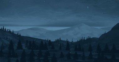 soyut sis dağları fotokopi alanı, doğal arkaplan