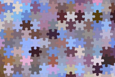 Modern dijital soyut yapboz arkaplanı.