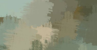 Soyut arka plan sanatı. 2D çizim. Etkileyici yağlı boya resim. Tuvalde fırça darbeleri. Modern sanat. Çok renkli arkaplan. Çağdaş sanat. İfade. Sanatsal dijital palet.