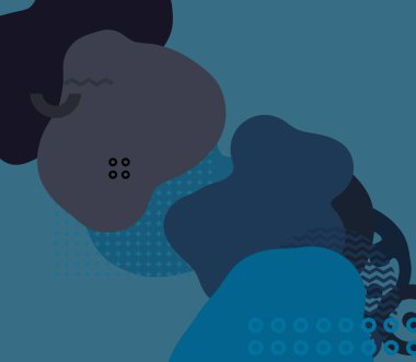 Soyut arka plan sanatı. 3 boyutlu illüstrasyon. Çok renkli arkaplan. Çağdaş sanat. Sanatsal dijital palet.