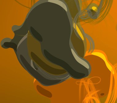 Soyut arka plan sanatı. Etkileyici yağlı boya resim. Tuvalde fırça darbeleri. Modern sanat. Çok renkli arkaplan. Çağdaş sanat. İfade. Sanatsal dijital palet.