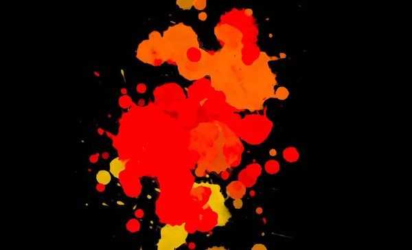 Arte Abstracto Fondo Ilustración Con Blotches Lienzo Antecedentes Multicolor Arte — Foto de Stock