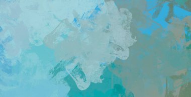 Soyut arka plan sanatı. 2D çizim. Etkileyici yağlı boya resim. Tuvalde fırça darbeleri. Modern sanat. Çok renkli arkaplan. Çağdaş sanat. İfade. Sanatsal dijital palet.