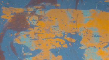 Soyut arka plan sanatı. 2D çizim. Etkileyici yağlı boya resim. Tuvalde fırça darbeleri. Modern sanat. Çok renkli arkaplan. Çağdaş sanat. İfade. Sanatsal dijital palet.