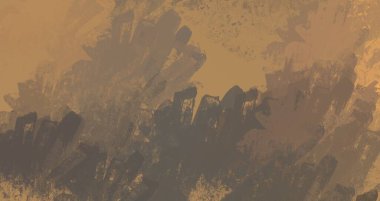 Soyut arka plan sanatı. 2D çizim. Etkileyici yağlı boya resim. Tuvalde fırça darbeleri. Modern sanat. Çok renkli arkaplan. Çağdaş sanat. İfade. Sanatsal dijital palet.