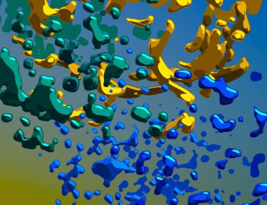 Soyut arka plan sanatı. Etkileyici yağlı boya resim. Tuvalde fırça darbeleri. Modern sanat. Çok renkli arkaplan. Çağdaş sanat. İfade. Sanatsal dijital palet.