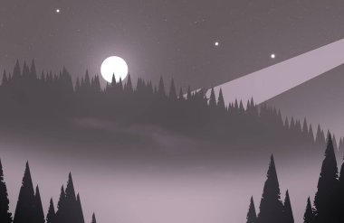 soyut sis dağları fotokopi alanı, doğal arkaplan