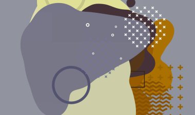 Soyut arka plan sanatı. 3 boyutlu illüstrasyon. Tuvalde fırça darbeleri. Çok renkli arkaplan. Çağdaş sanat. Sanatsal dijital palet.