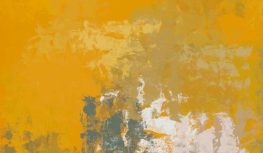 Soyut arka plan sanatı. 2D çizim. Etkileyici yağlı boya resim. Tuvalde fırça darbeleri. Modern sanat. Çok renkli arkaplan. Çağdaş sanat. İfade. Sanatsal dijital palet.