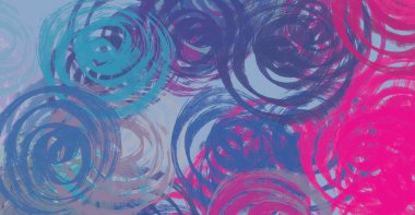 Soyut arka plan sanatı. 2D çizim. Etkileyici yağlı boya resim. Tuvalde fırça darbeleri. Modern sanat. Çok renkli arkaplan. Çağdaş sanat. İfade. Sanatsal dijital palet.