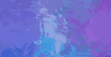 Soyut arka plan sanatı. 2D çizim. Etkileyici yağlı boya resim. Tuvalde fırça darbeleri. Modern sanat. Çok renkli arkaplan. Çağdaş sanat. İfade. Sanatsal dijital palet.
