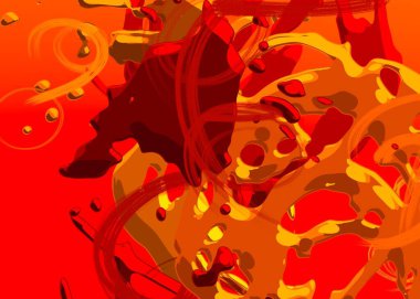 Soyut arka plan sanatı. 3 boyutlu illüstrasyon. Tuvalde fırça darbeleri. Çok renkli arkaplan. Çağdaş sanat. Sanatsal dijital palet.