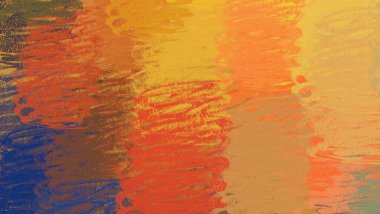Soyut arka plan sanatı. 2D çizim. Etkileyici yağlı boya resim. Tuvalde fırça darbeleri. Modern sanat. Çok renkli arkaplan. Çağdaş sanat. İfade. Sanatsal dijital palet.