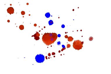 Soyut arka plan sanatı. Tuvaldeki boya lekeleri. Çağdaş sanat. Sanatsal dijital palet.