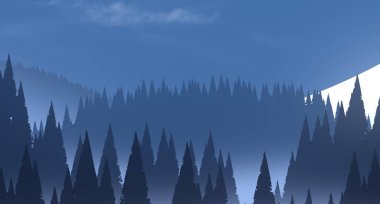 soyut sis dağları fotokopi alanı, doğal arkaplan