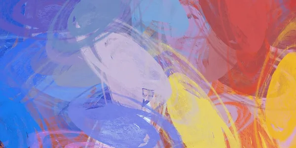 Abstracte Achtergrondkunst Illustratie Expressieve Olieverf Penseelstreken Doek Moderne Kunst Meerkleurige — Stockfoto