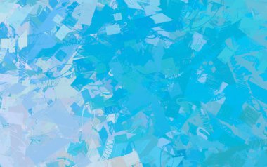 Soyut arka plan sanatı. 2D çizim. Etkileyici yağlı boya resim. Tuvalde fırça darbeleri. Modern sanat. Çok renkli arkaplan. Çağdaş sanat. İfade. Sanatsal dijital palet.