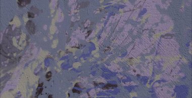 Soyut arka plan sanatı. 2D çizim. Etkileyici yağlı boya resim. Tuvalde fırça darbeleri. Modern sanat. Çok renkli arkaplan. Çağdaş sanat. İfade. Sanatsal dijital palet.