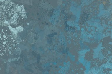 Soyut arka plan sanatı. 2D çizim. Etkileyici yağlı boya resim. Tuvalde fırça darbeleri. Modern sanat. Çok renkli arkaplan. Çağdaş sanat. İfade. Sanatsal dijital palet.