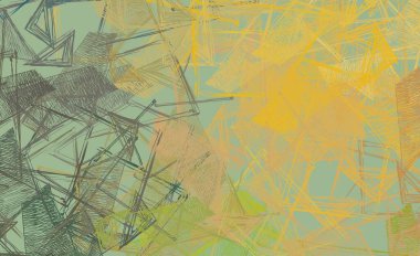 Soyut arka plan sanatı. 2D çizim. Etkileyici yağlı boya resim. Tuvalde fırça darbeleri. Modern sanat. Çok renkli arkaplan. Çağdaş sanat. İfade. Sanatsal dijital palet.