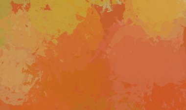 Soyut arka plan sanatı. 2D çizim. Etkileyici yağlı boya resim. Tuvalde fırça darbeleri. Modern sanat. Çok renkli arkaplan. Çağdaş sanat. İfade. Sanatsal dijital palet.