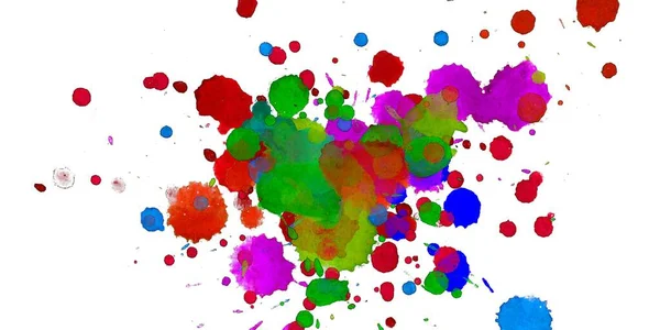Abstrakte Hintergrundkunst Farbflecken Auf Leinwand Malen Zeitgenössische Kunst Künstlerische Digitale — Stockfoto