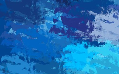 Soyut arka plan sanatı. 2D çizim. Etkileyici yağlı boya resim. Tuvalde fırça darbeleri. Modern sanat. Çok renkli arkaplan. Çağdaş sanat. İfade. Sanatsal dijital palet.