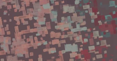 Renkli labirent arkaplanı, kopya alanı ile 3d illüstrasyon  