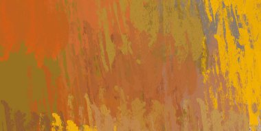 Soyut arka plan sanatı. 2D çizim. Etkileyici yağlı boya resim. Tuvalde fırça darbeleri. Modern sanat. Çok renkli arkaplan. Çağdaş sanat. İfade. Sanatsal dijital palet.