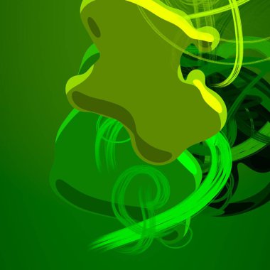 Soyut arka plan sanatı. 3 boyutlu illüstrasyon. Çok renkli arkaplan. Çağdaş sanat. Sanatsal dijital palet.