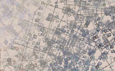 Soyut arka plan sanatı. 2D çizim. Etkileyici yağlı boya resim. Tuvalde fırça darbeleri. Modern sanat. Çok renkli arkaplan. Çağdaş sanat. İfade. Sanatsal dijital palet.