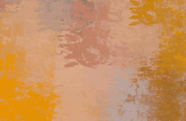 Soyut arka plan sanatı. 2D çizim. Etkileyici yağlı boya resim. Tuvalde fırça darbeleri. Modern sanat. Çok renkli arkaplan. Çağdaş sanat. İfade. Sanatsal dijital palet.