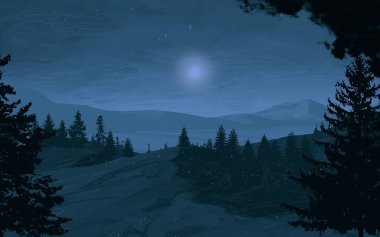 soyut sis dağları fotokopi alanı, doğal arkaplan