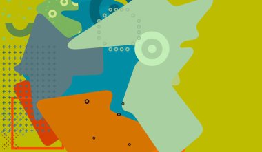 Soyut arka plan sanatı. 3 boyutlu illüstrasyon. Tuvalde fırça darbeleri. Çok renkli arkaplan. Çağdaş sanat. Sanatsal dijital palet.