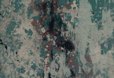 Soyut arka plan sanatı. 2D çizim. Etkileyici yağlı boya resim. Tuvalde fırça darbeleri. Modern sanat. Çok renkli arkaplan. Çağdaş sanat. İfade. Sanatsal dijital palet.