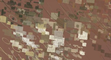 Soyut arka plan sanatı. 2D çizim. Etkileyici yağlı boya resim. Tuvalde fırça darbeleri. Modern sanat. Çok renkli arkaplan. Çağdaş sanat. İfade. Sanatsal dijital palet.