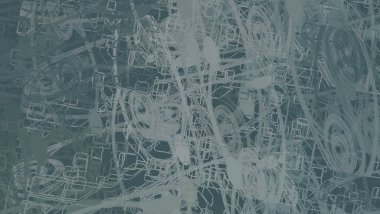 Soyut arka plan sanatı. 2D çizim. Etkileyici yağlı boya resim. Tuvalde fırça darbeleri. Modern sanat. Çok renkli arkaplan. Çağdaş sanat. İfade. Sanatsal dijital palet.