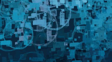 Soyut arka plan sanatı. 2D çizim. Etkileyici yağlı boya resim. Tuvalde fırça darbeleri. Modern sanat. Çok renkli arkaplan. Çağdaş sanat. İfade. Sanatsal dijital palet.