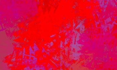 Soyut arka plan sanatı. 2D çizim. Etkileyici yağlı boya resim. Tuvalde fırça darbeleri. Modern sanat. Çok renkli arkaplan. Çağdaş sanat. İfade. Sanatsal dijital palet.