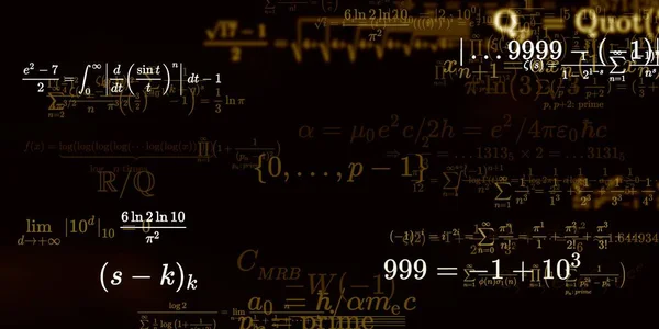 수학적 배경에 무미건조 삽화가 있습니다 상징물 추상적 — 스톡 사진