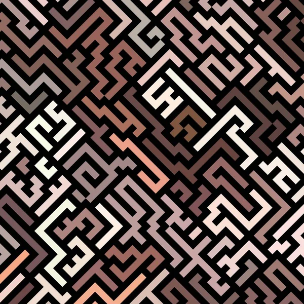 Fundo Labirinto Colorido Ilustração Com Espaço Cópia — Fotografia de Stock