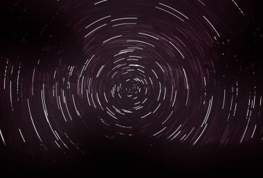 Radyal bulanık yıldızlı soyut bir arkaplan. 3 boyutlu illüstrasyon. Kusursuz döngü