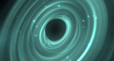 Derin uzay yıldız alanı. Evren yıldızlarla ve gezegenlerle dolu. Çok uzak bir evren çizimi.