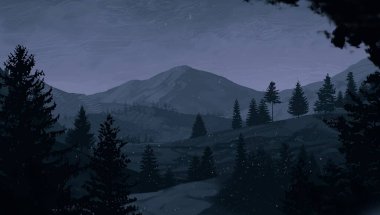 soyut sis dağları fotokopi alanı, doğal arkaplan