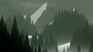 soyut sis dağları fotokopi alanı, doğal arkaplan