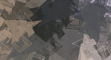 Soyut arka plan sanatı. 2D çizim. Etkileyici yağlı boya resim. Tuvalde fırça darbeleri. Modern sanat. Çok renkli arkaplan. Çağdaş sanat. İfade. Sanatsal dijital palet.