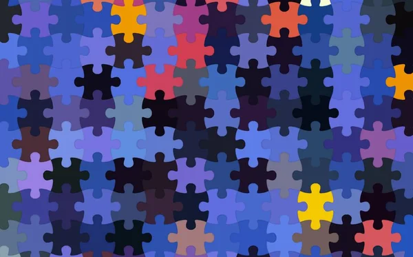 Nowoczesny Cyfrowy Abstrakt Puzzle Tło — Zdjęcie stockowe