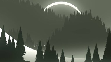 soyut sis dağları fotokopi alanı, doğal arkaplan