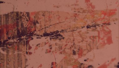 Soyut arka plan sanatı. 2D çizim. Etkileyici yağlı boya resim. Tuvalde fırça darbeleri. Modern sanat. Çok renkli arkaplan. Çağdaş sanat. İfade. Sanatsal dijital palet.